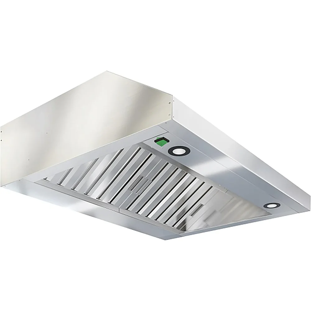 Зонт вытяжной пристенный ЗВПП-24/10 с подсветкой