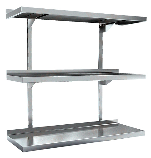 Полка настенная каскадная HICOLD НПНК-10/3