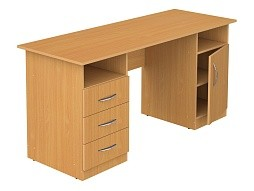 Стол письменный 2-тумбовый 1800 мм (мод.4)