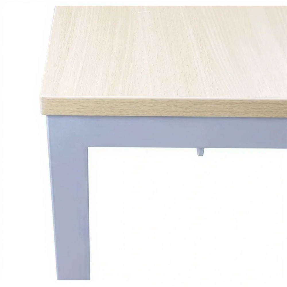 Офисный стол прямой с П-опорами (эконом)