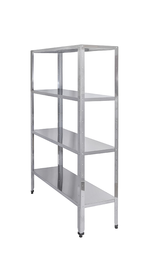Стеллаж кухонный Luxstahl СР-1800х1300х300/4 нерж