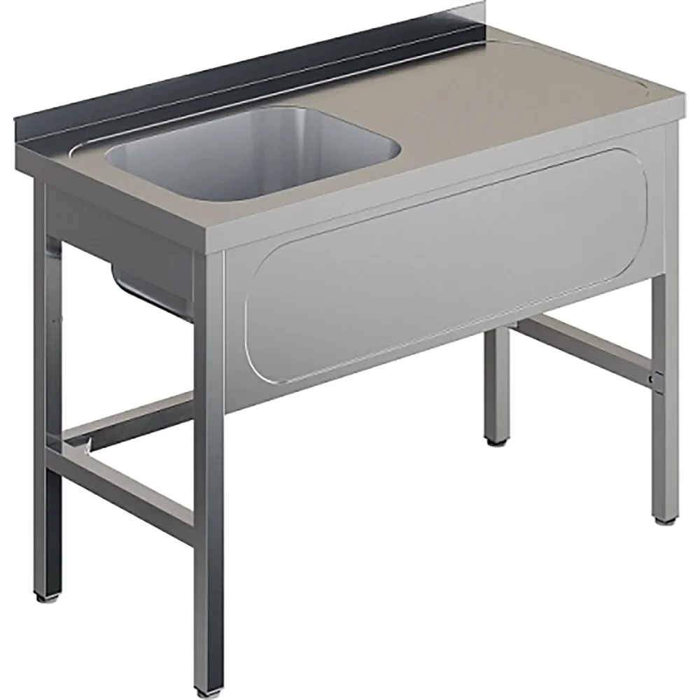 Ванна моечная с рабочей поверхностью ВМЦР/1-18/6-БП