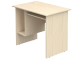 Стол для кабинета информатики компьютерный 1-местный школьный с выдвижной полкой (Дуб Молочный)