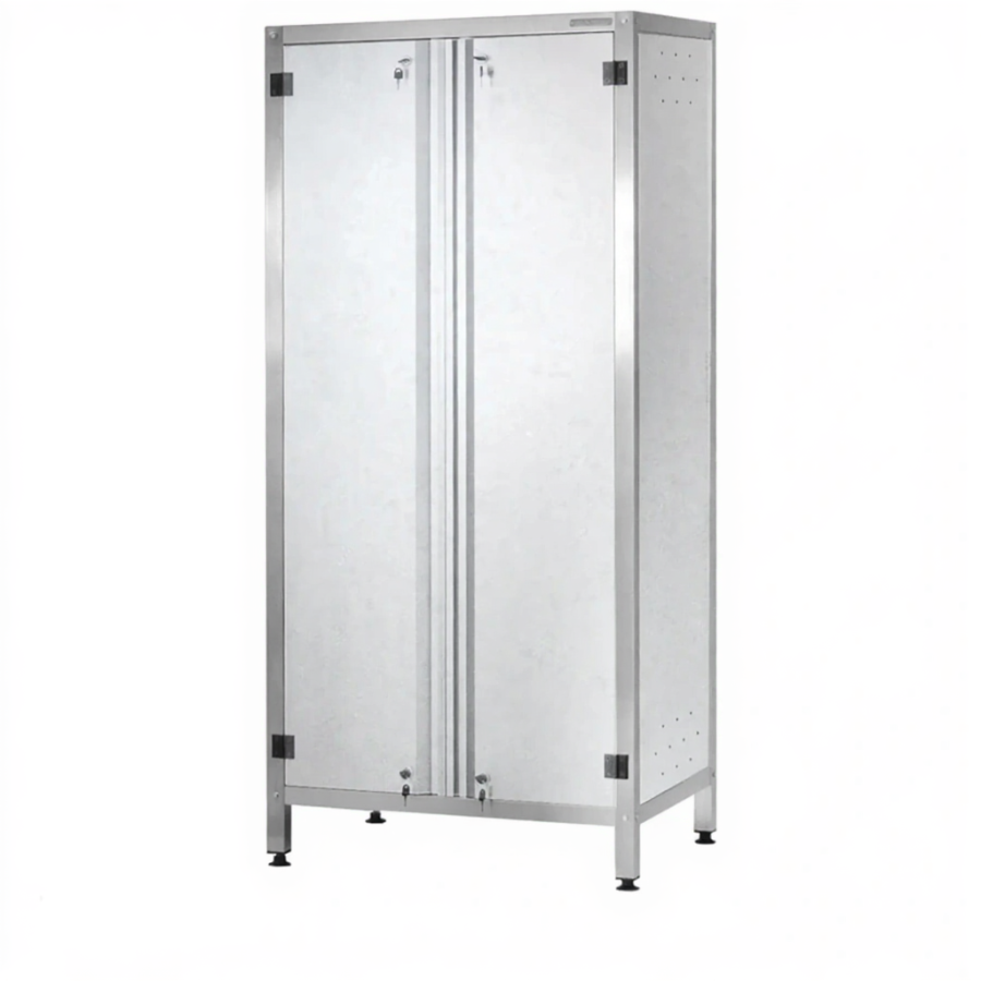 Шкаф кухонный ШЗКп - 1800х600х500 «Profi Ral» (двери распашные, 3 сплошные полки, без к-та замков)