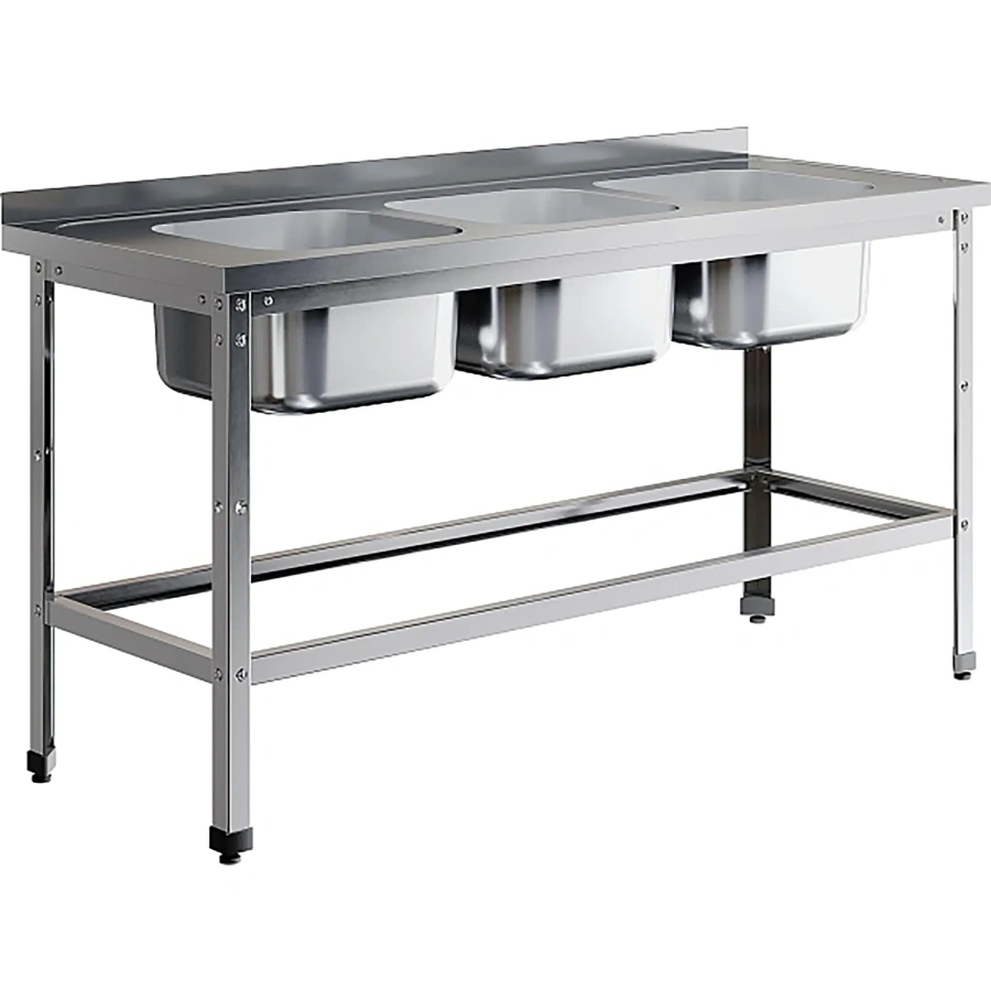 Ванна моечная цельнотянутая ВМЦ-3/18/6-БО-ЭЦ