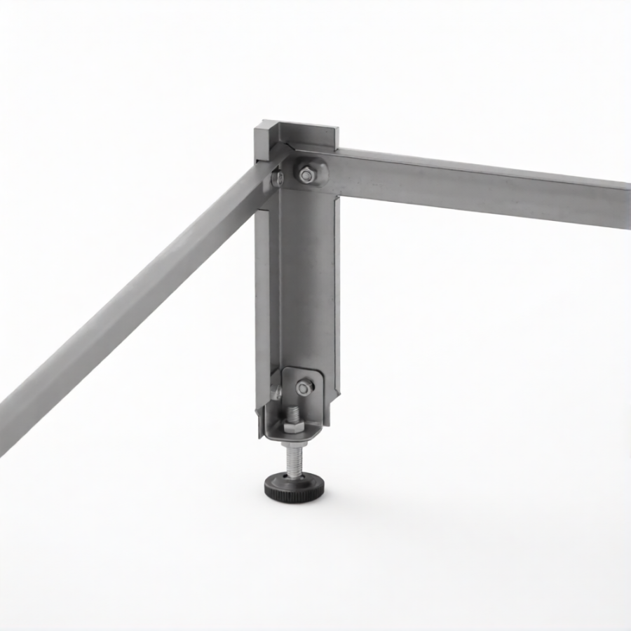 Ванна моечная ВМСн 530/2  2 м/о 430х430х300 (полка с отв., борт; ножка угл.)