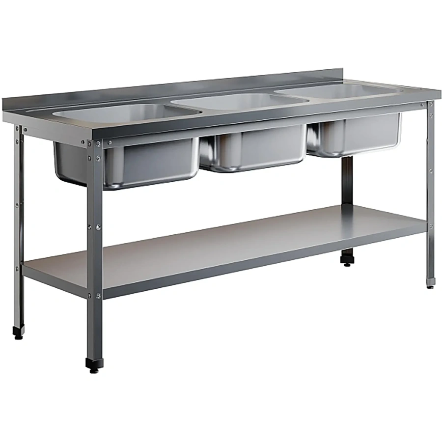 Ванна моечная цельнотянутая ВМЦ-3/18/7-БП-ЭЦ