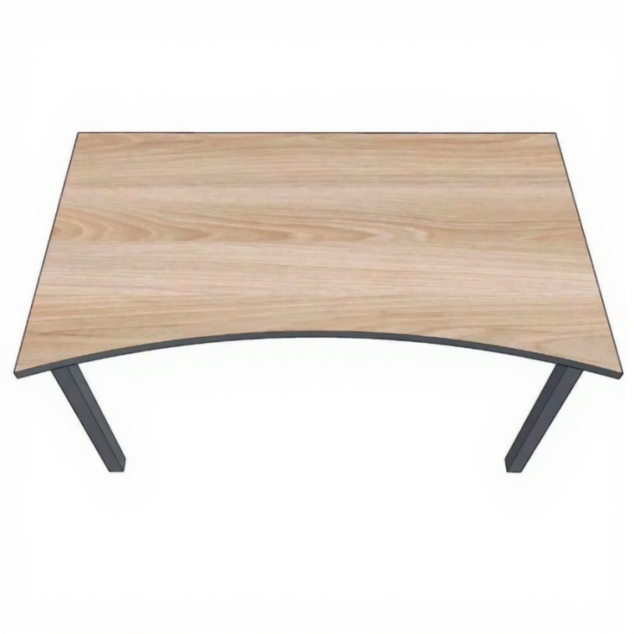 Офисный стол «НОРДЕН» с вырезом 1200x700 подстолье O 40x40 столешница 22 мм