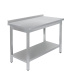 СТОЛ универсальный Luxstahl СПУ-15/6 со сплошной полкой нерж.