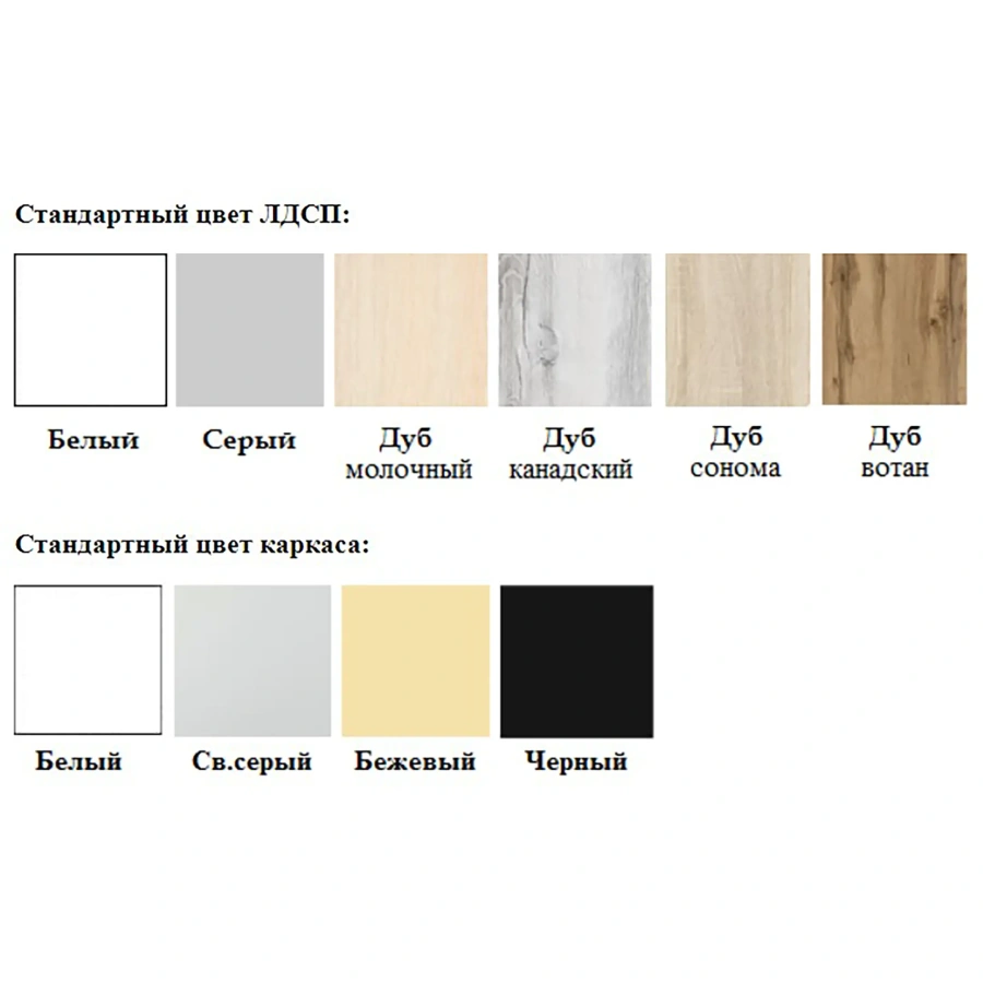 Стол рабочий 2 ящика СрТ-22 (тип 1) (1400х600х750) (столешница ЛДСП дуб вотан, каркас черный)