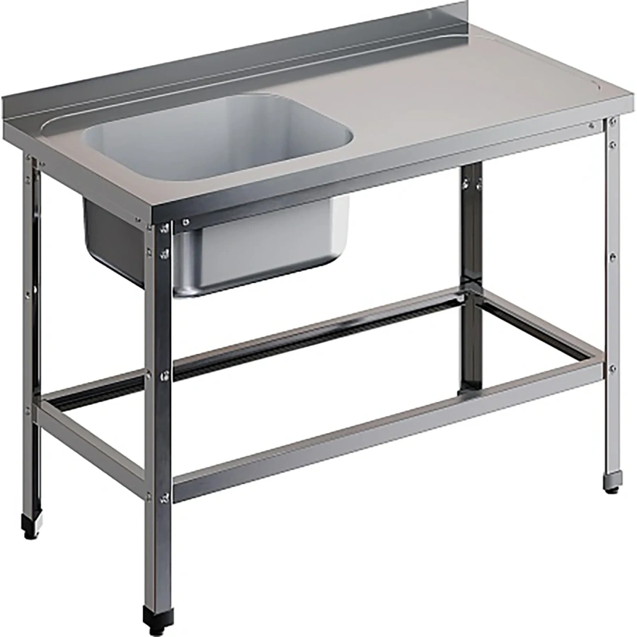 Ванна моечная с рабочей поверхностью ВМЦР/1-17/6-БПО-ЭН