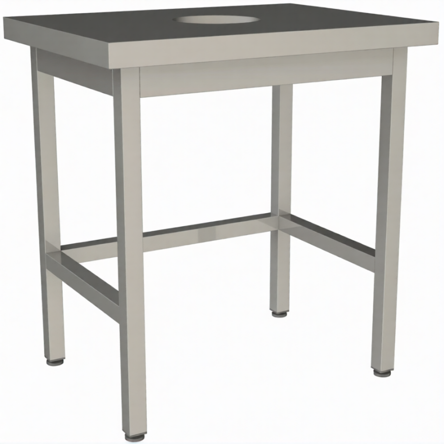 Стол для сбора пищевых отходов без борта СПО-6/7-О