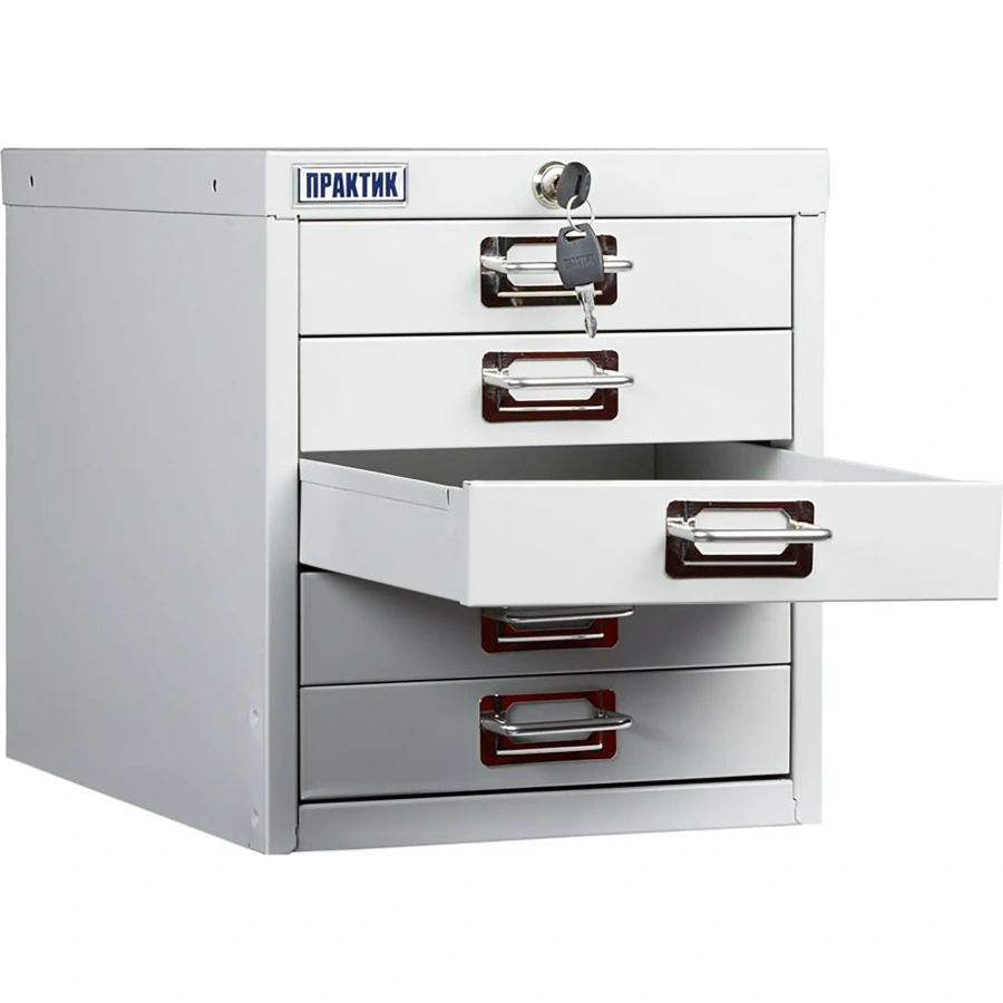 Картотечный шкаф ПРАКТИК MDC-A4/315/5