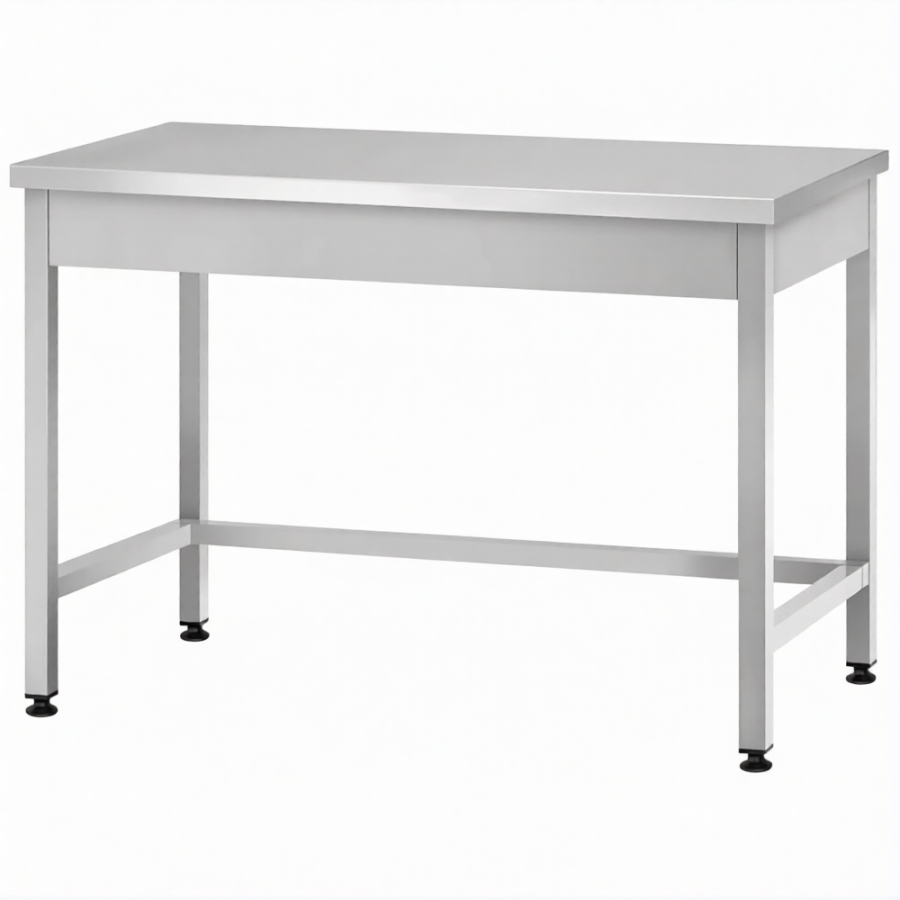 Стол производственный СПРп - 860х1200х800 «Profi Ral» (полка-обвязка)