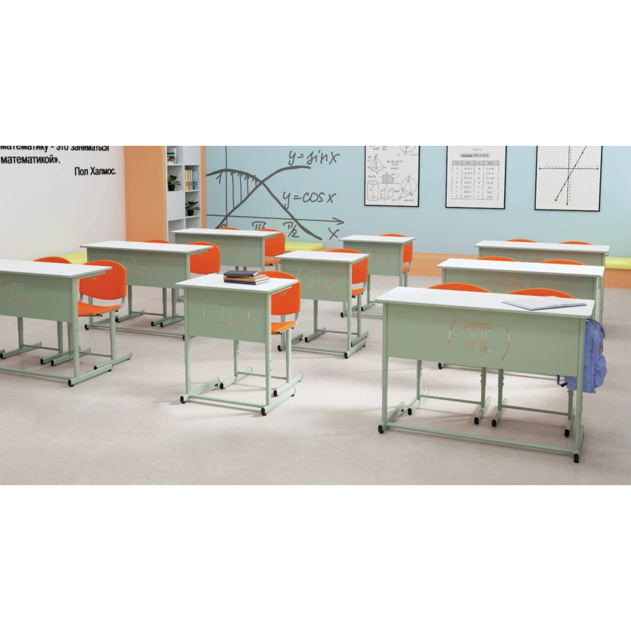 Школьная парта регулируемая Pifagor (модель ПШ8/1-Р)