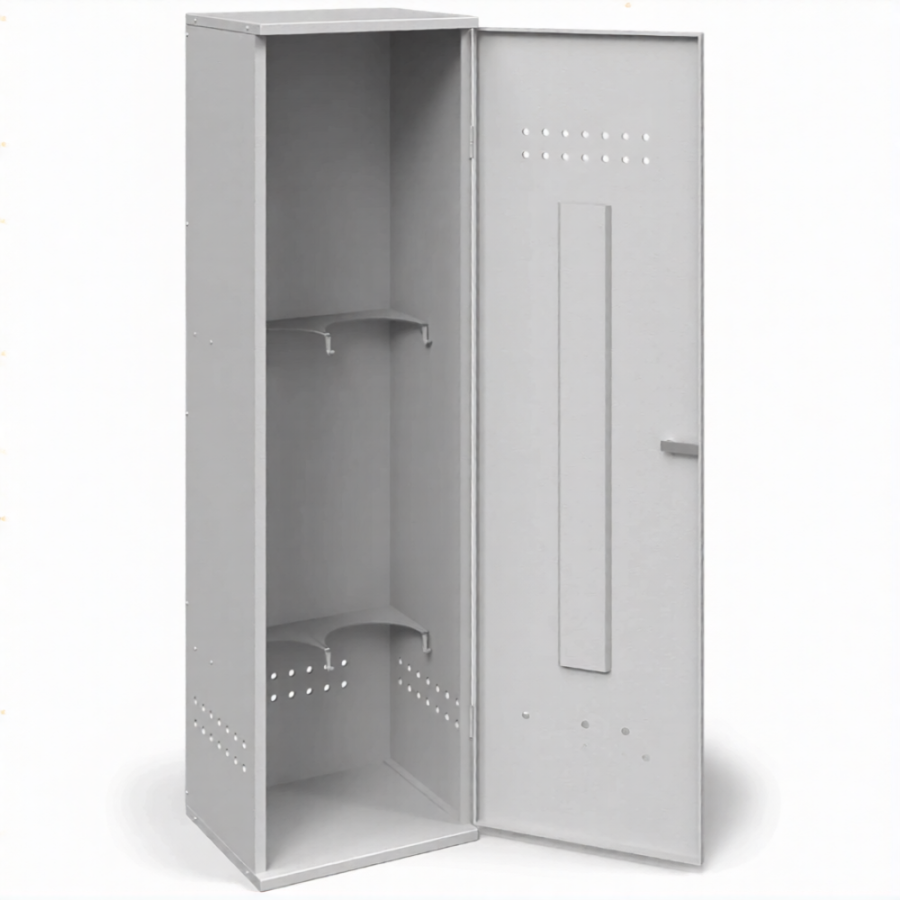 Шкаф металлический для газовых баллонов разборный ШГБР-02-0,8 мм