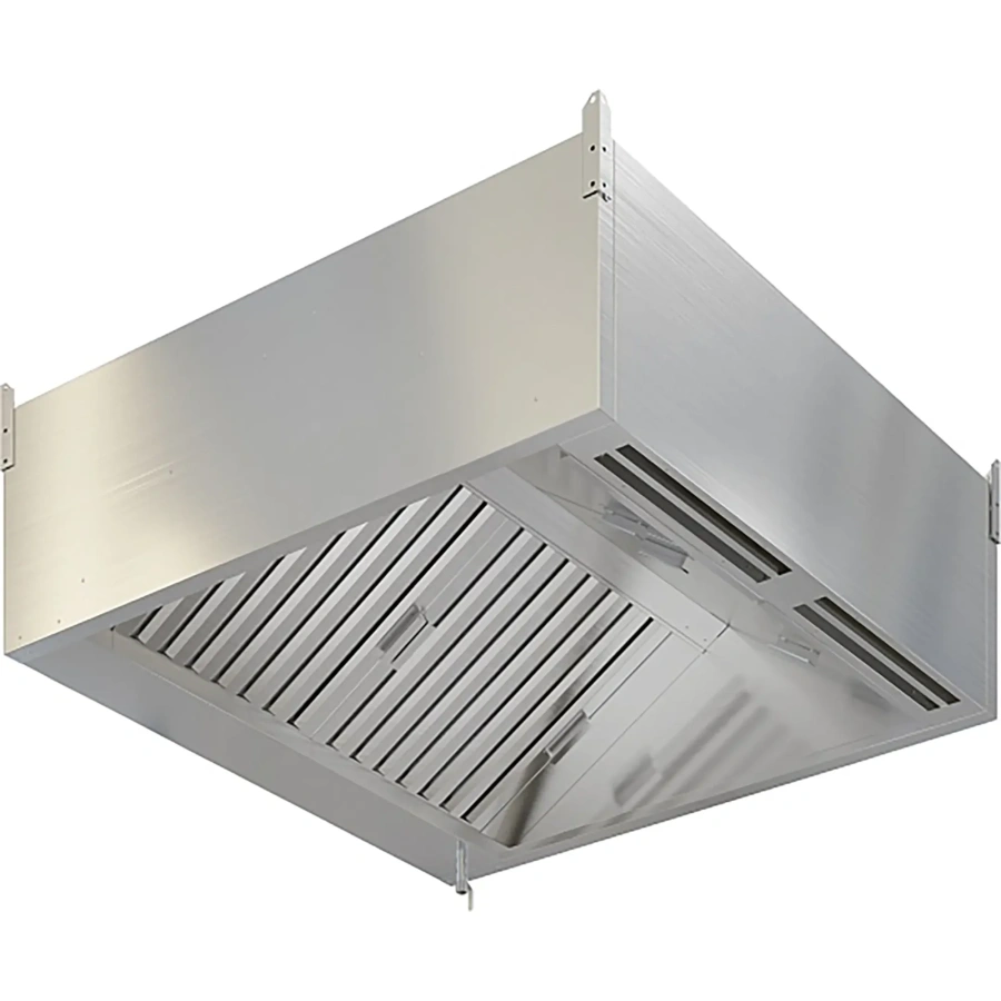 Зонт приточно-вытяжной пристенный ЗПВПКП-18/12 с подсветкой