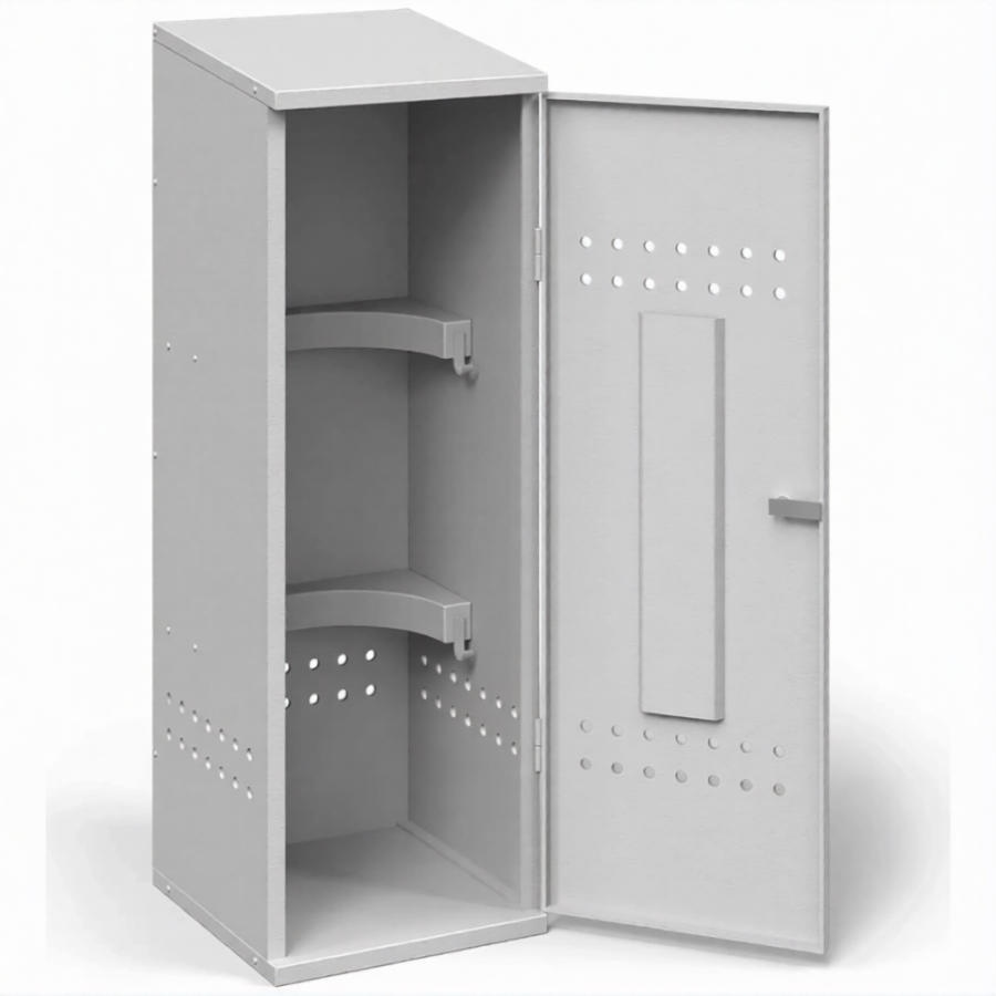 Шкаф для пропановых баллонов разборный ШПБР-01-0,8 мм