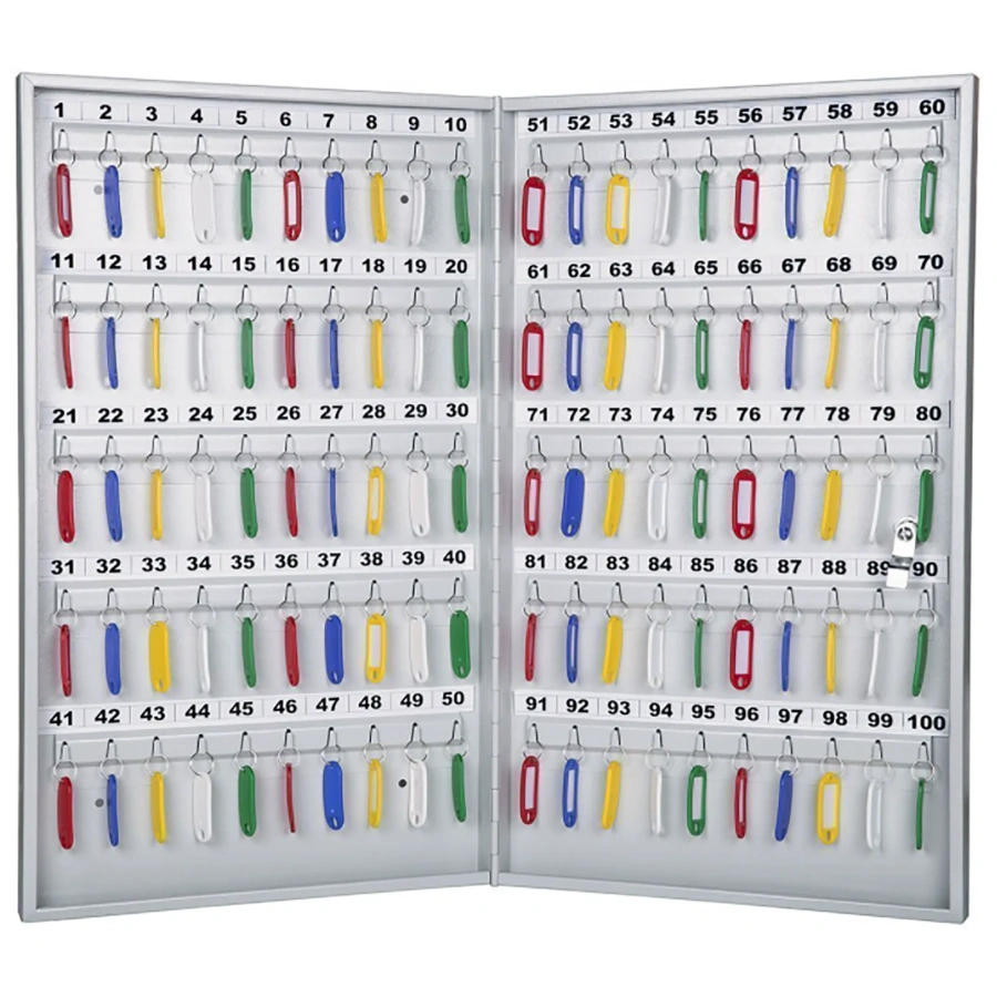 Ключница металлическая КЛ-100 (с брелками)